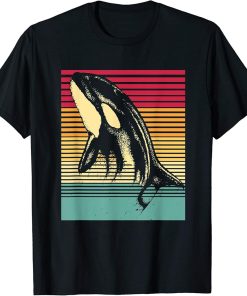 Retro Killer Whale T-Shirt