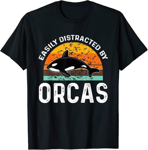 Funny Orca Lover Graphic for Women Men Kids Whale T-Shirt